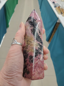 RHODONITE TOWER POINT