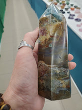 Load image into Gallery viewer, PETRIFIED WOOD TOWER POINT
