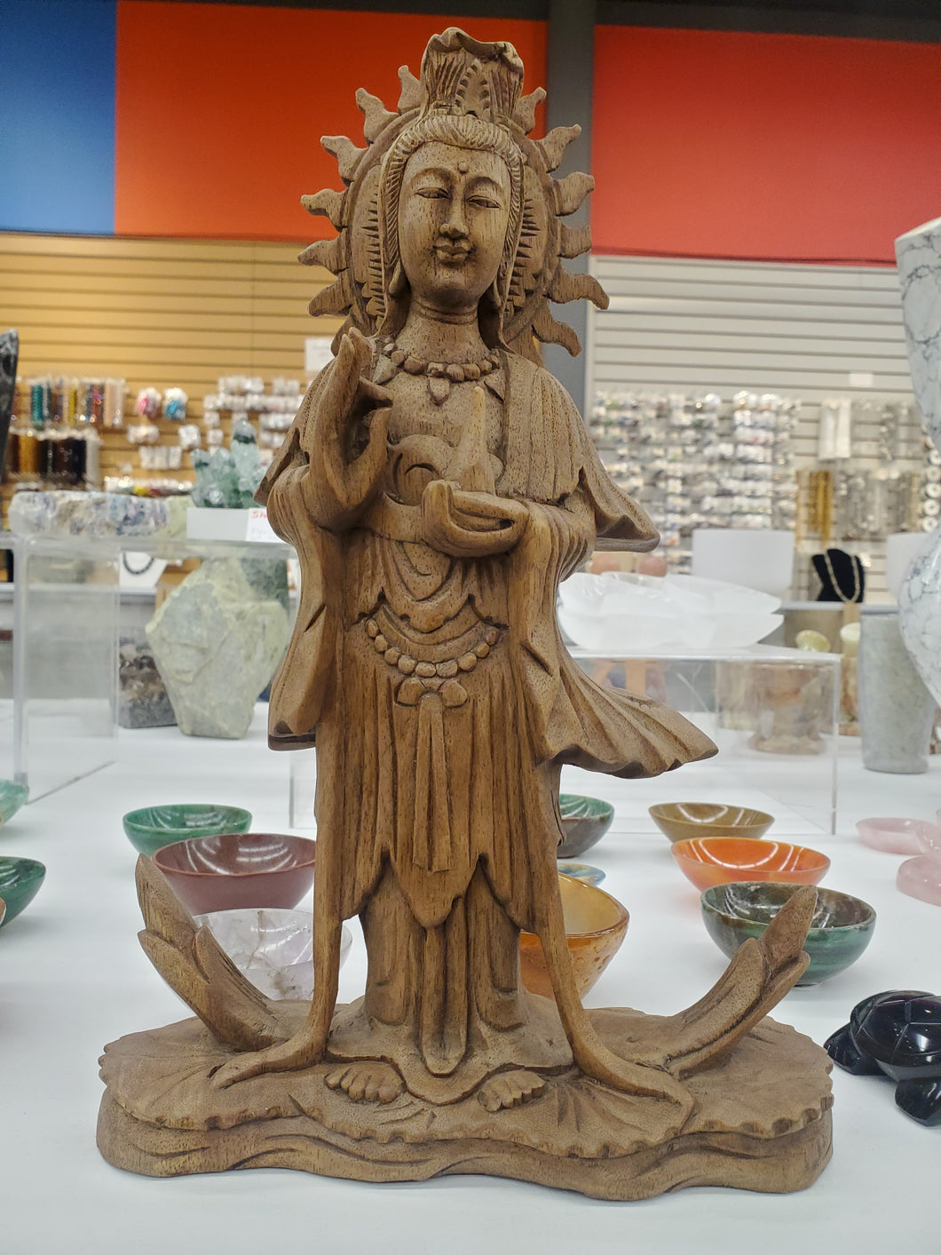 WOODEN KUAN YIN