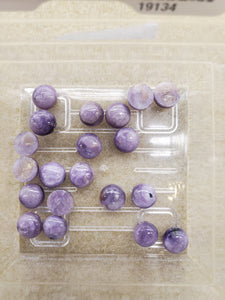 CHAROITE CABOCHON 8MM