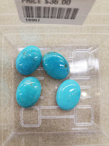 TURQUOISE CABOCHON OVAL 20X15MM