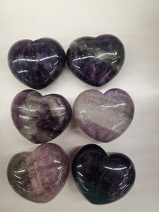 FLUORITE HEART