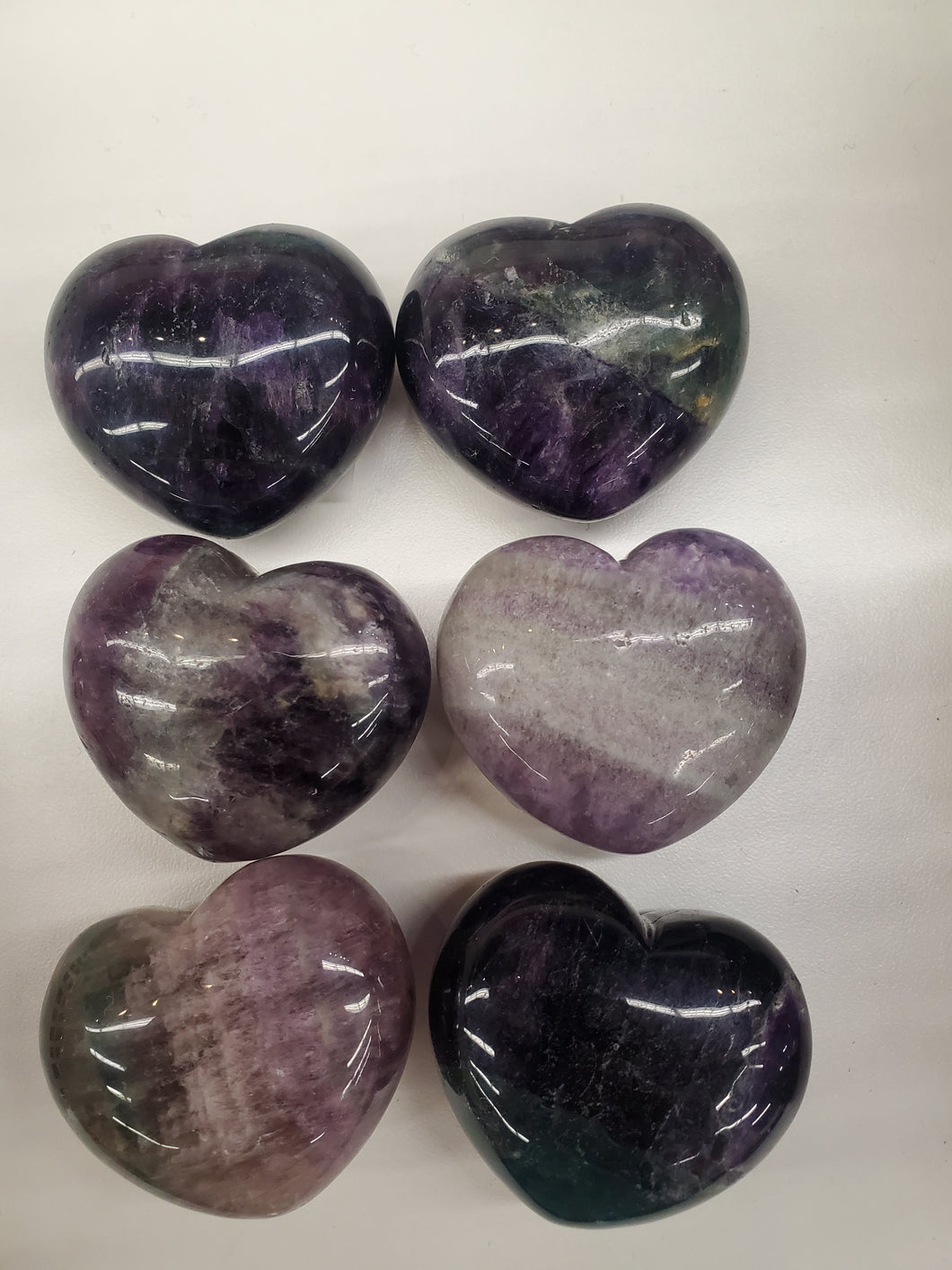 FLUORITE HEART