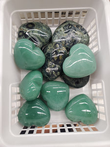 GREEN AVENTURINE HEART