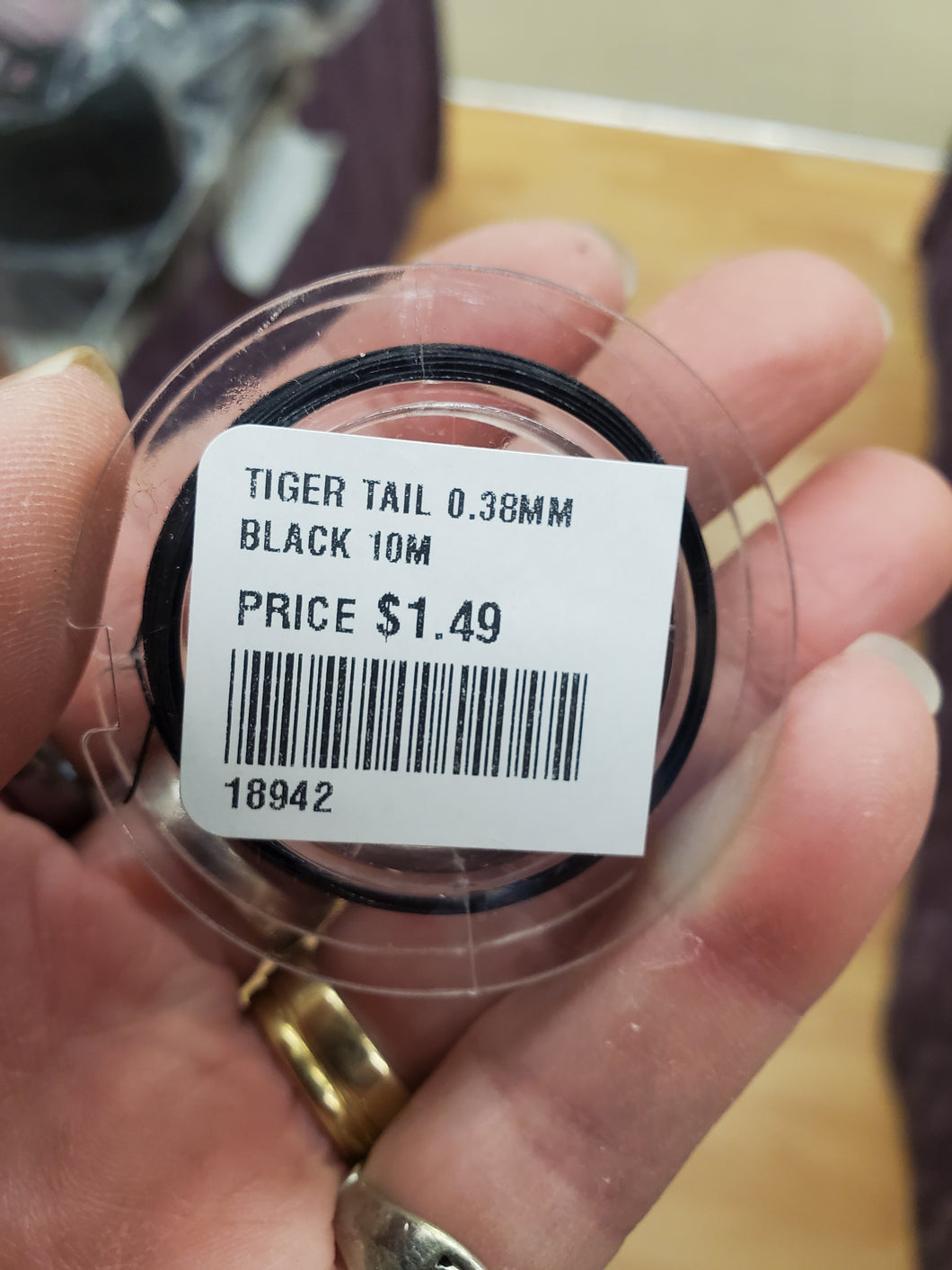 TIGER TAIL 0.38MM