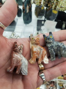 SOAPSTONE CAT