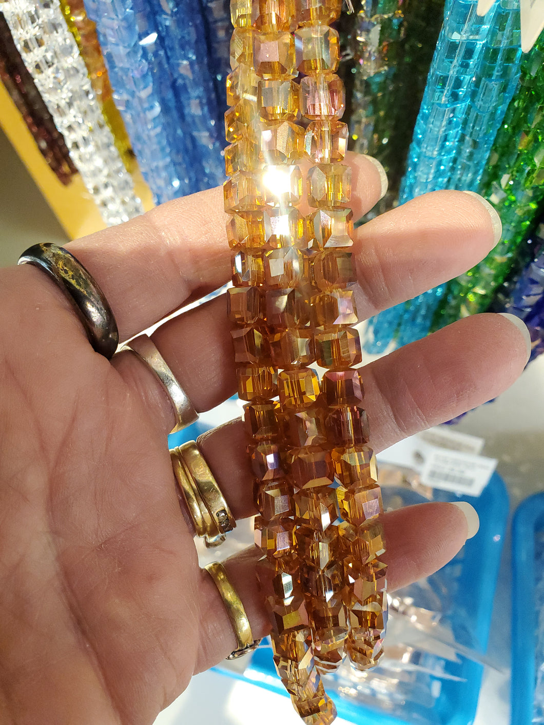 ELECTROPLATE GLASS 8X8MM