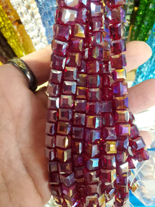 ELECTROPLATE GLASS 8X8MM