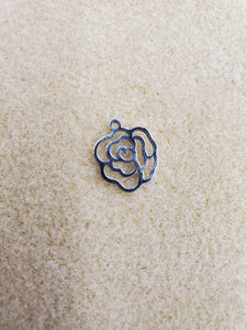 304 STAINLESS ROSE CHARM