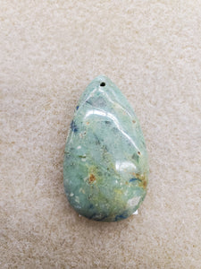 BLUE COPPER QUARTZ PENDANT