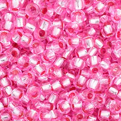 Czech Seed Bead Silverlined Dyed 11/0