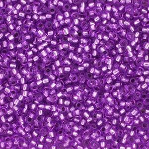 Czech Seed Bead Silverlined Dyed 11/0