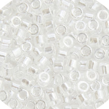 Load image into Gallery viewer, Miyuki Delica 11/0 Crystals/Whites/Silvers
