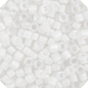 Miyuki Delica 11/0 Crystals/Whites/Silvers
