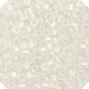 Miyuki Delica 11/0 Crystals/Whites/Silvers