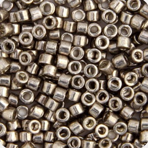 Miyuki Delica 11/0 Crystals/Whites/Silvers