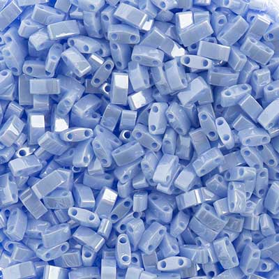 MIYUKI TILA HALF CUT 2-HOLE OP LAPIS BLUE LUSTER 0446