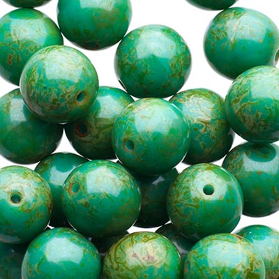 Czech Druk OP Turquoise Travertine