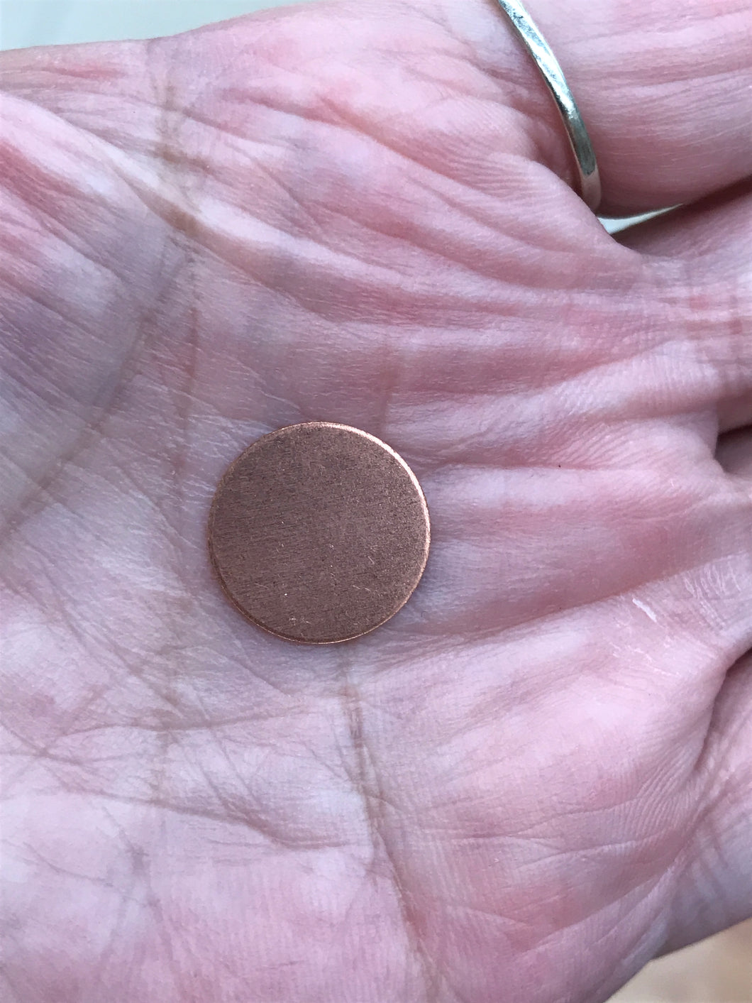 COPPER METAL STAMPING BLANK