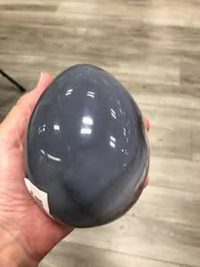 AMETHYST EGG IN AGATE