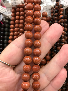 Goldstone Red Round