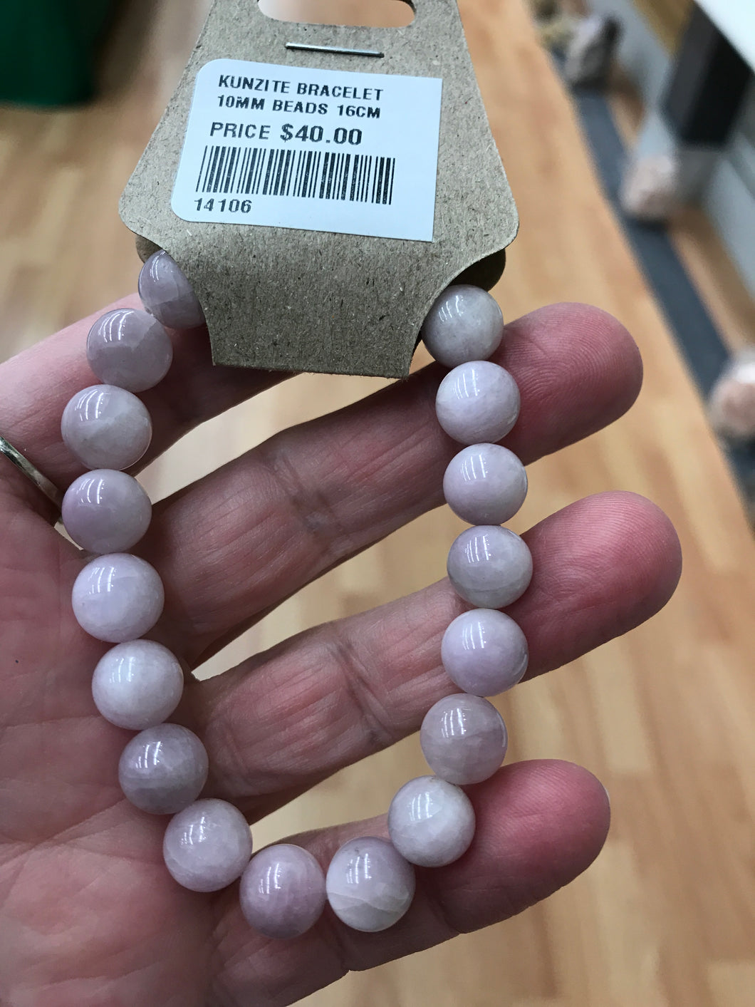 KUNZITE BRACELET