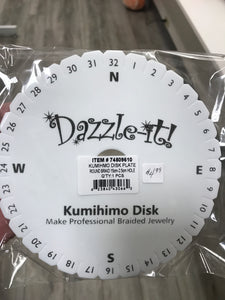 745 KUMIHIMO DISK ROUND