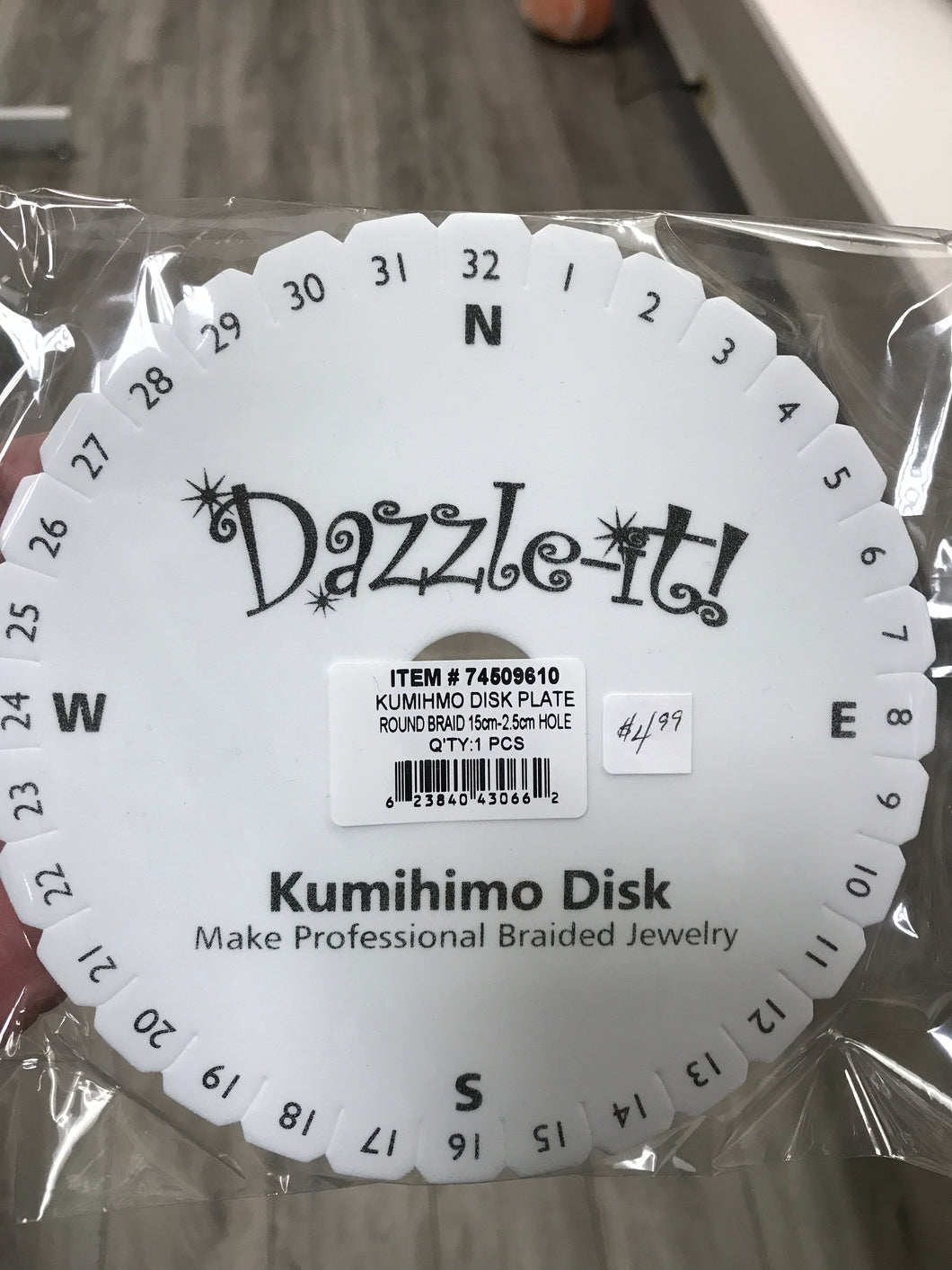 745 KUMIHIMO DISK ROUND