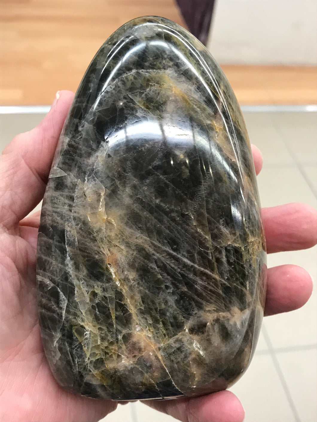 BLACK MOONSTONE FREEFORM