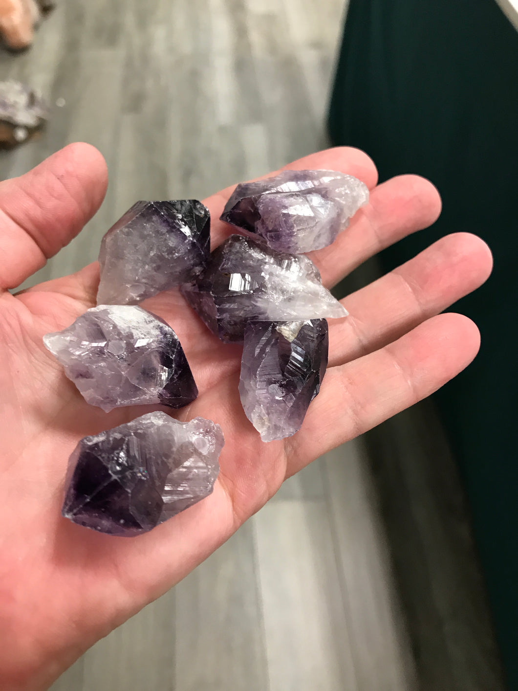 AMETHYST DRILLED POINTS