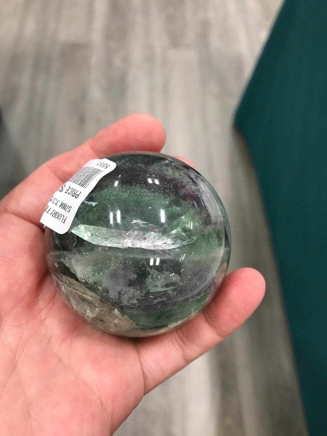 FLUORITE SPHERE