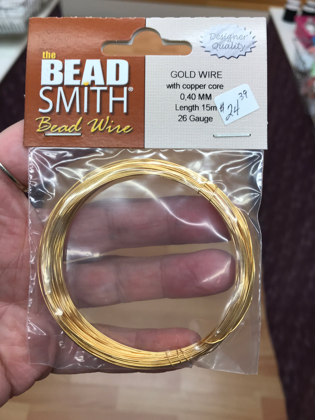 WIRE GOLD 26ga