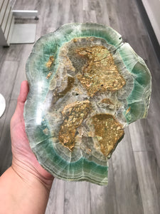 FLUORITE DRAGON'S EGG CHINA