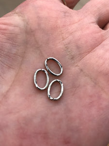 304 STAINLESS OVAL JUMP RINGS