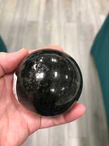 BLACK TOURMALINE SPHERE