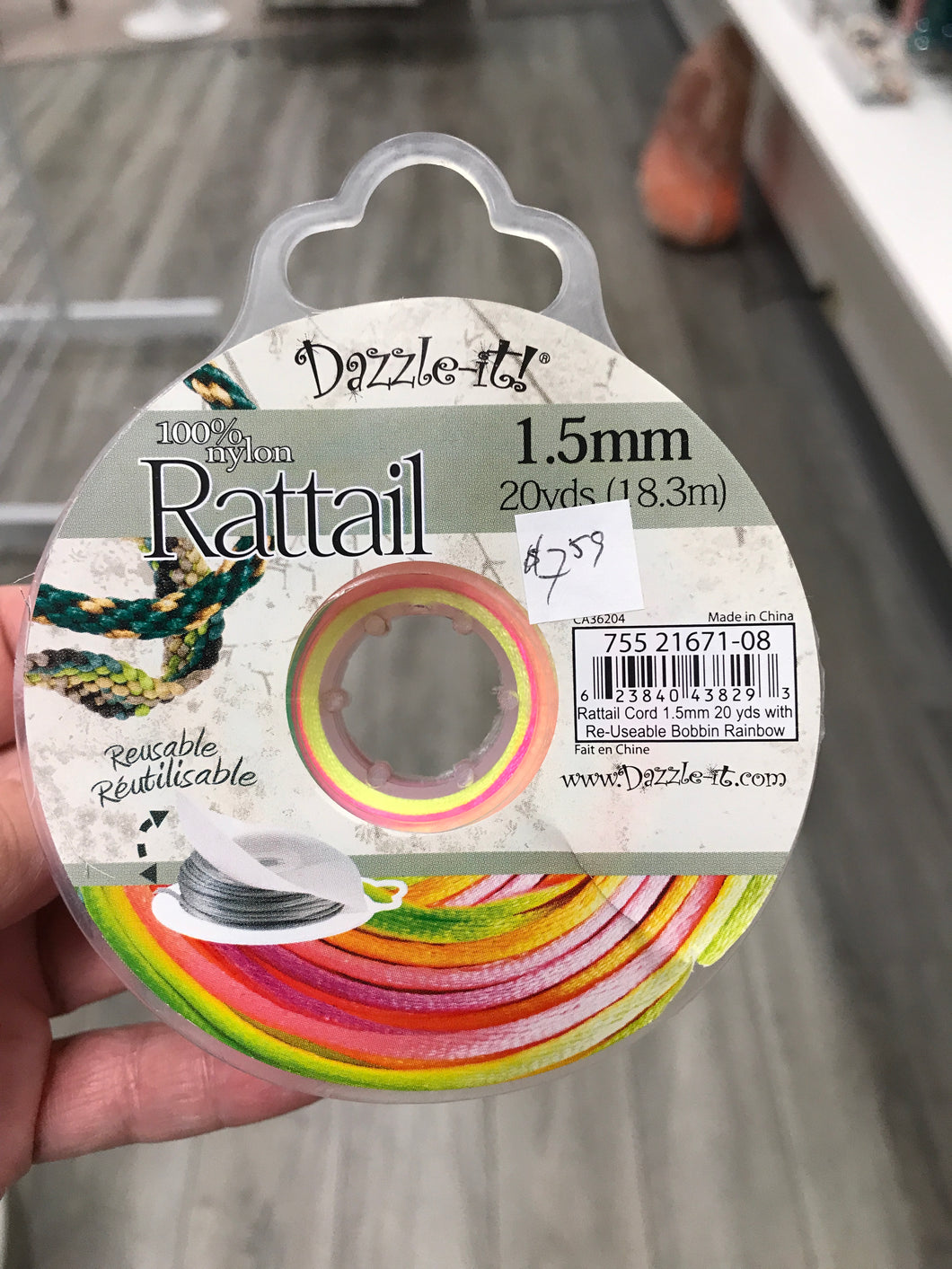 RATTAIL 1.5MM