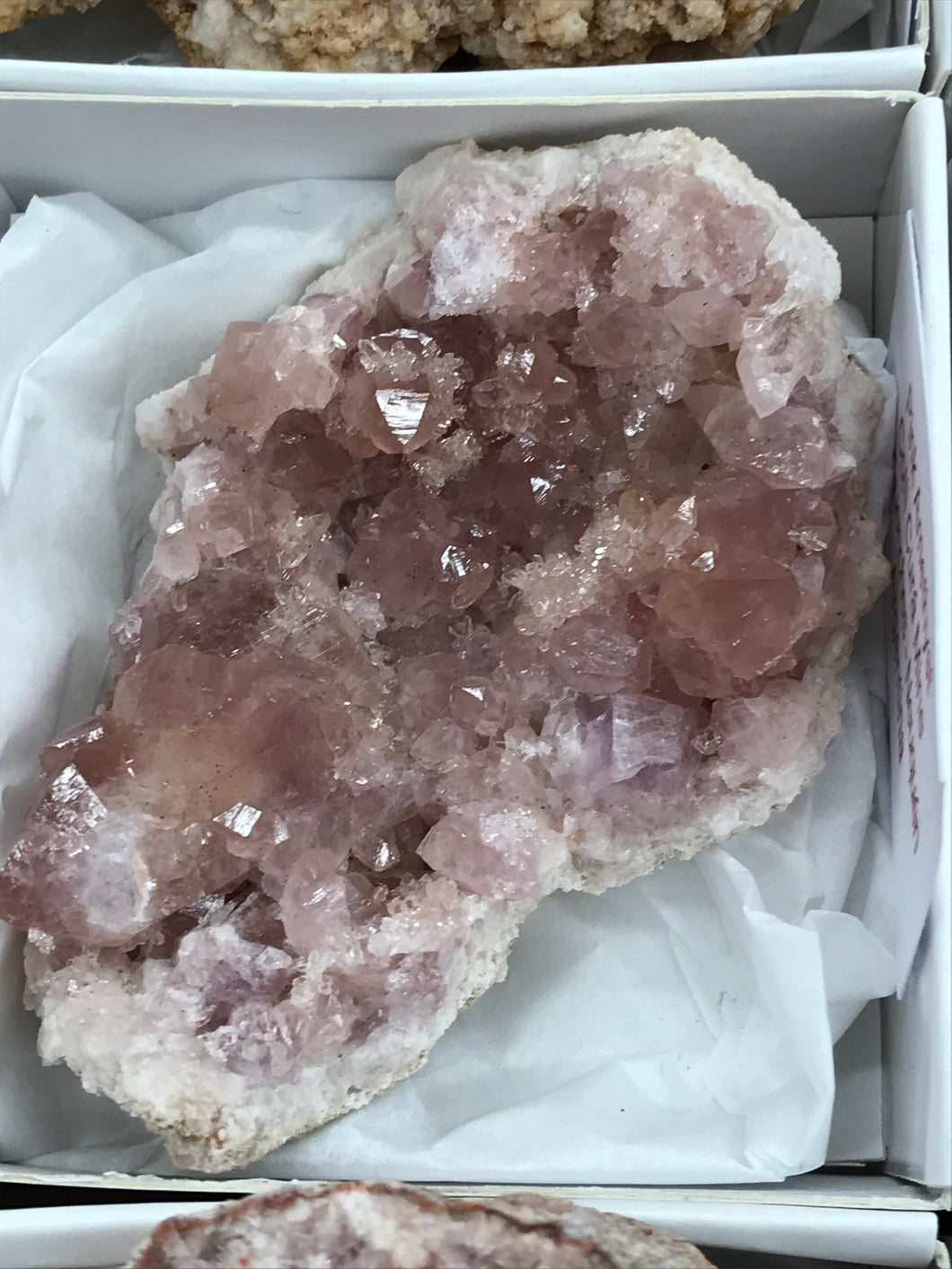 PINK AMETHYST GEODE