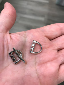 TC D-RING 3-HOLE TOGGLE CLASP