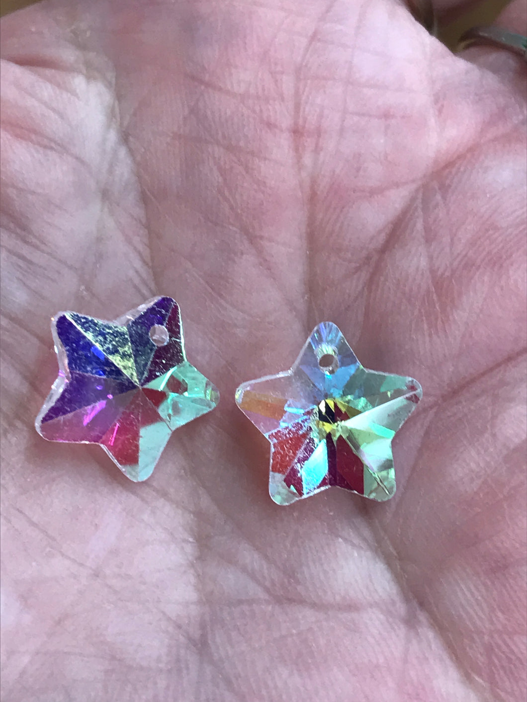 GLASS STAR PENDANT