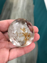 Load image into Gallery viewer, SMOKY QUARTZ GALLET/PALM STONE
