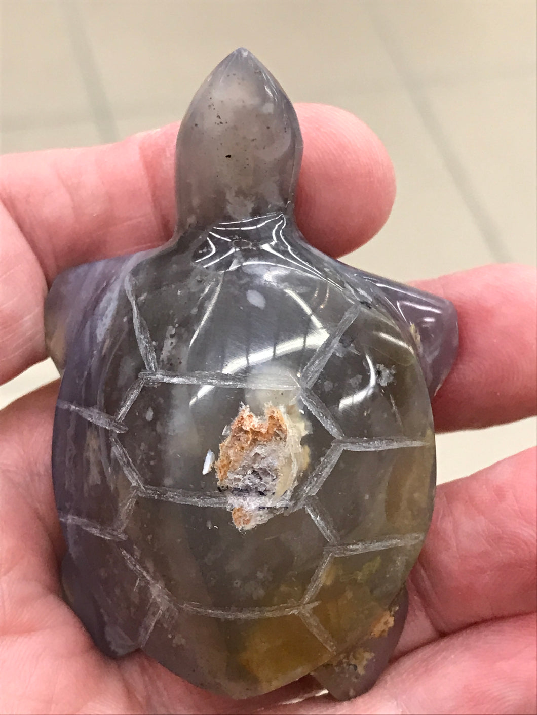 CHALCEDONY TORTOISE