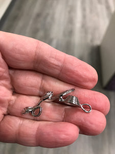 BRASS PENDANT SNAKE CAGE
