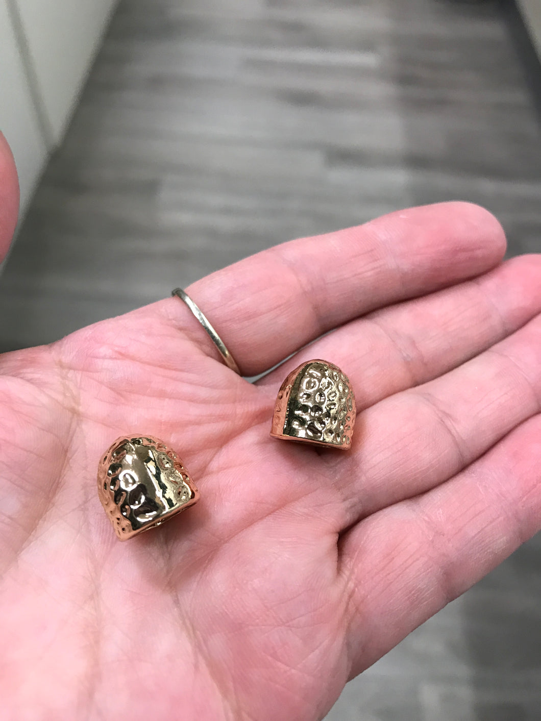 BRASS CORD END