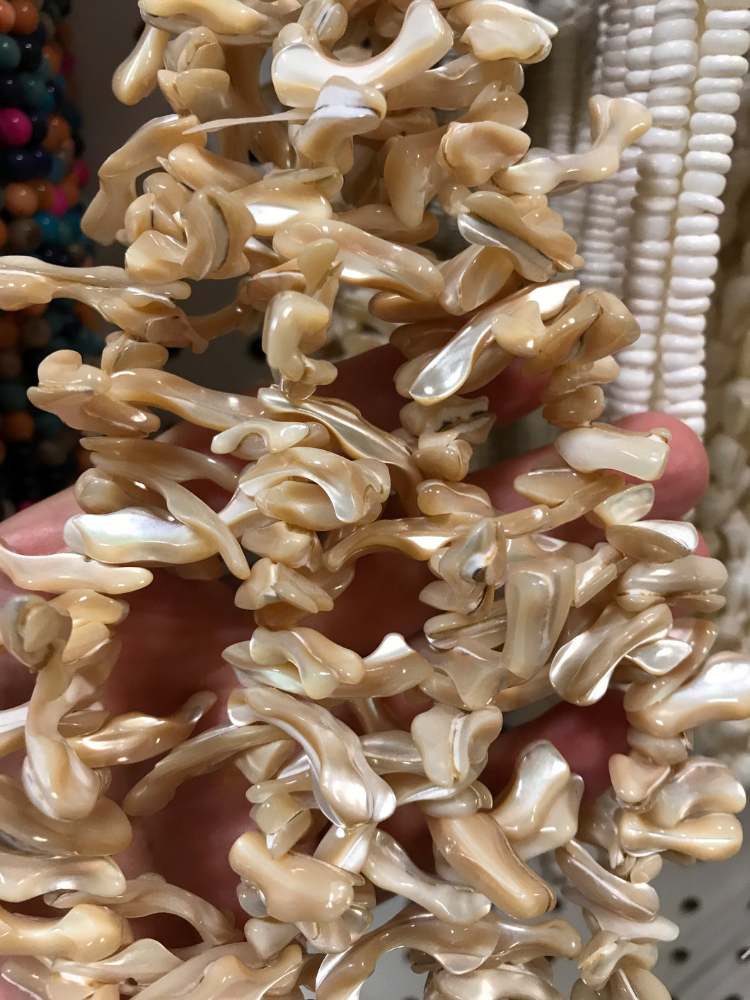 SPIRAL SHELL BEADS