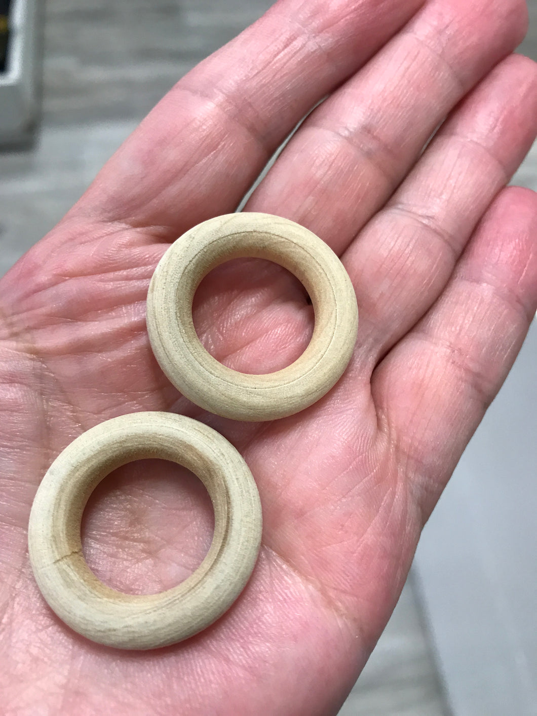 WOOD LINKING RING