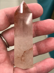 RED HEMATOID QUARTZ POINT