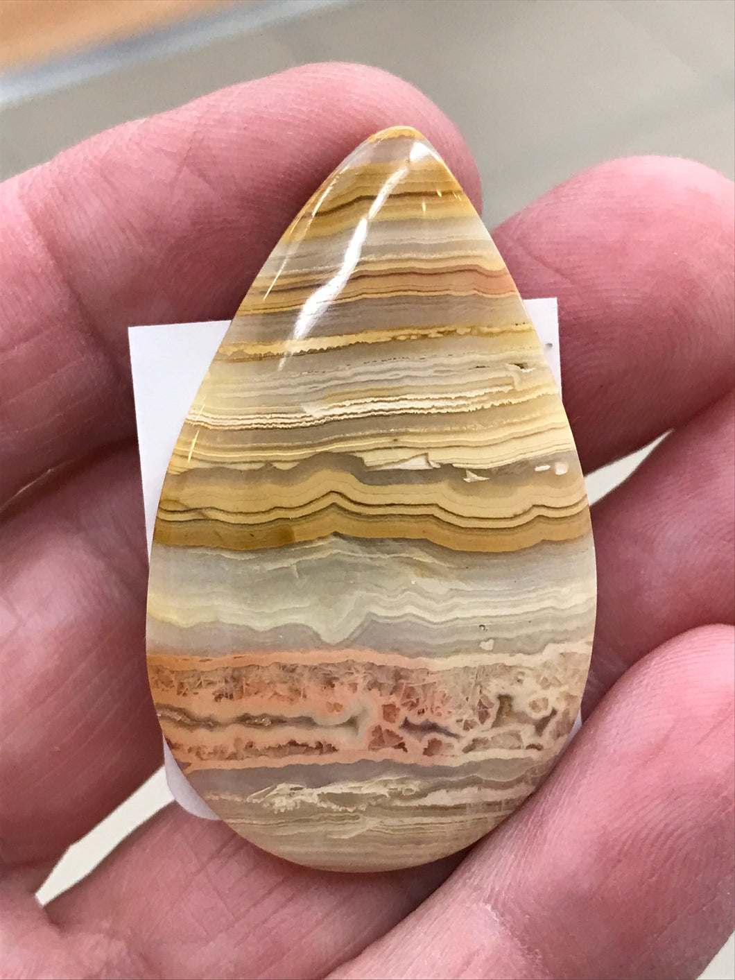 CRAZY LACE AGATE CABOCHON
