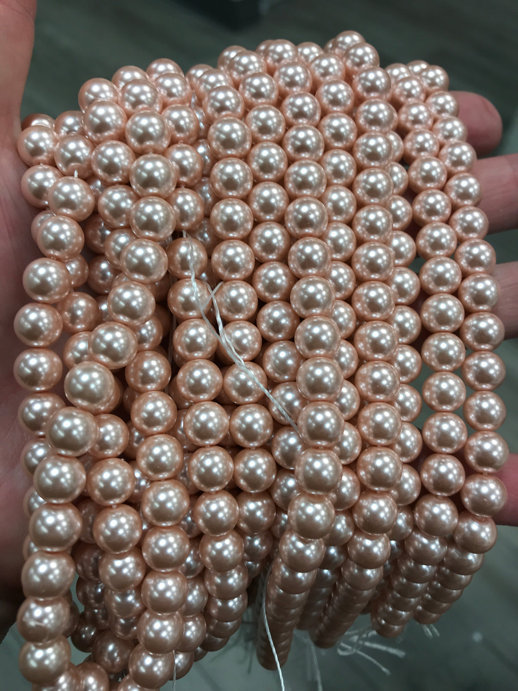 GLASS PEARL 8MM