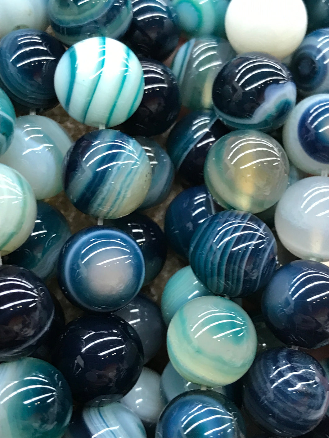 BANDED AGATE 10MM