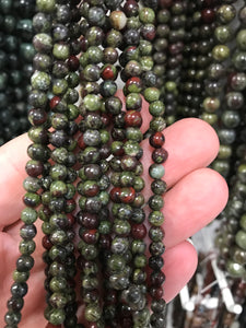 DRAGON BLOOD JASPER 4MM
